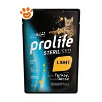 Prolife Cat Sterilized Light Tacchino e Oca