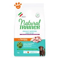 Natural Trainer Dog Light Adult Medium Maxi Tacchino
