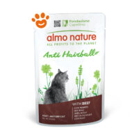 Almo Nature Cat Holistic Anti-Hairball Manzo