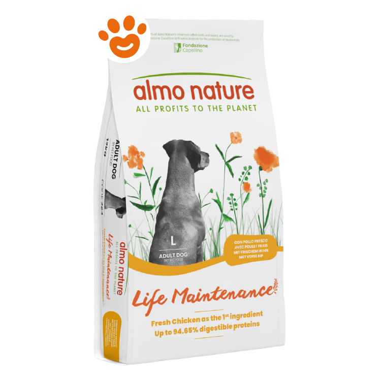 Sacco crocchette cane Almo Nature Life Maintenance