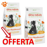 Offerta crocchette Almo Nature Life Maintenance cane