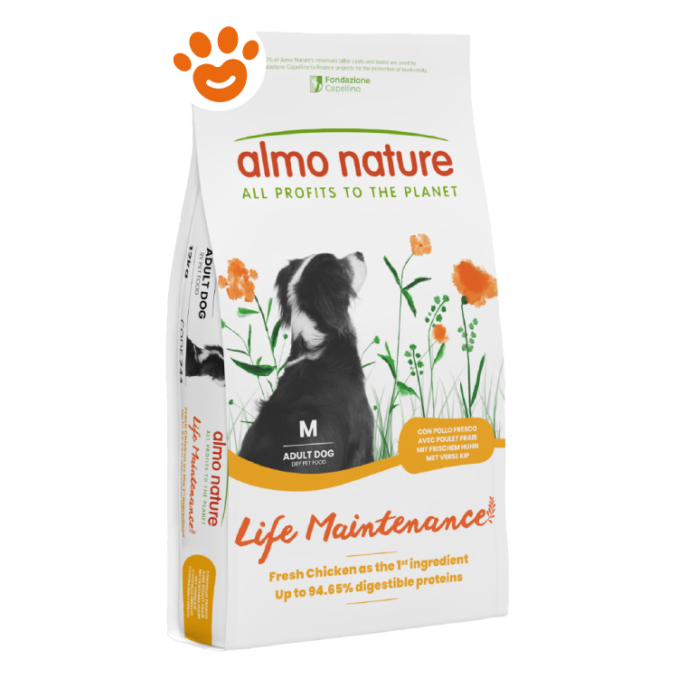 Sacco crocchette Almo Nature per cane adulto