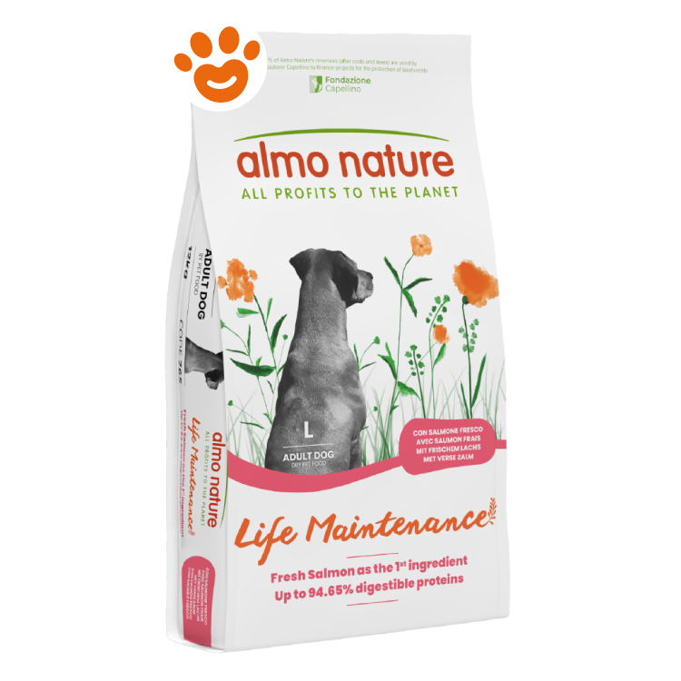 Sacco crocchette Almo Nature per cane adulto