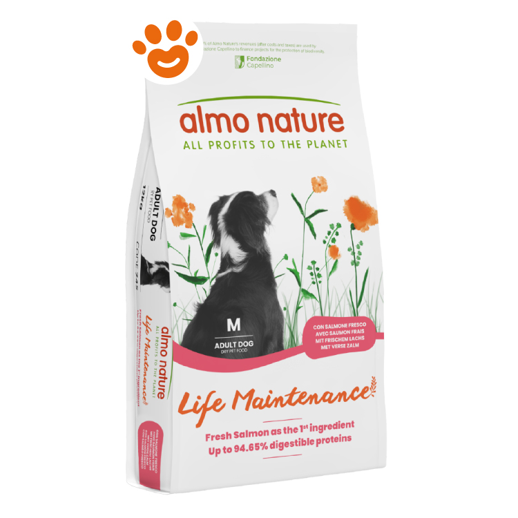 Sacco crocchette Almo Nature per cane adulto