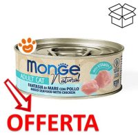 Scatoletta cibo umido gatto Monge in offerta