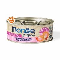 Cibo umido gatto adulto tonno e gamberi Monge