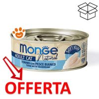 Scatoletta cibo per gatti Monge in offerta