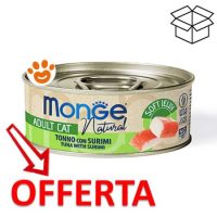 Cibo per gatti Monge tonno surimi offerta