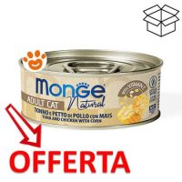 Cibo umido per gatti Monge in offerta