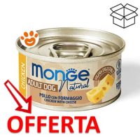 Cibo umido cane pollo formaggio in offerta
