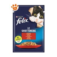Purina Cat Felix le Ghiottonerie Manzo in Gelatina