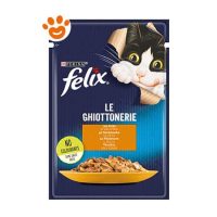 Purina Cat Felix le Ghiottonerie Salmone e Zucchine in Gelatina