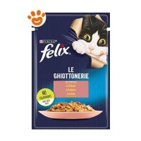 Purina Cat Felix le Ghiottonerie Salmone in Gelatina