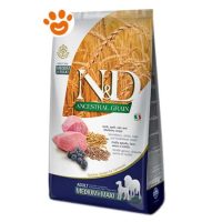 Farmina Dog N&D Ancestral Grain Adult Medium Maxi Agnello e Mirtillo