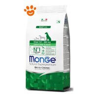 Monge Dog Natural Superpremium Maxi Puppy e Junior Pollo