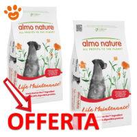 Offerta crocchette cane Almo Nature Life Maintenance