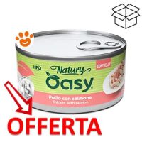 Scatoletta Oasy pollo e salmone in offerta