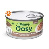 Scatoletta Oasy tonnetto con vongole per gatti