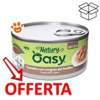 Scatoletta tonno con vongole in offerta Natury Oasy