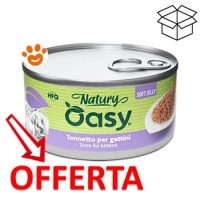 Offerta cibo umido tonnetto per gattini Oasy