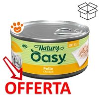 Scatoletta cibo per gatti Oasy pollo in offerta