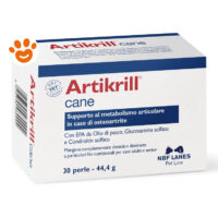 Confezione Artikrill cane integratore articolazioni per cani