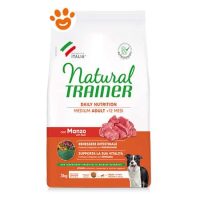 Natural Trainer Dog Adult Medium Manzo