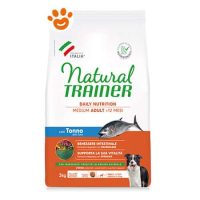 Natural Trainer Dog Adult Medium Tonno