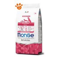 Monge Dog Natural Superpremium Adult All Breed Manzo e Riso