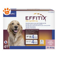 Virbac Dog EFFITIX Spot-On Cani di Taglia Grande (20-40kg)