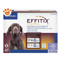 Virbac Dog EFFITIX Spot-On Cani di Taglia Media (10-20kg)