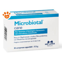 Confezione Microbiotal cane integratore per microbiota intestinale