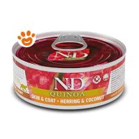 Farmina Cat N&D Quinoa Skin&Coat Aringa e Cocco