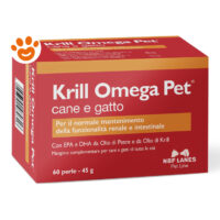 Confezione Krill Omega Pet per cane e gatto