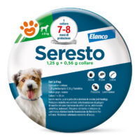 Confezione collare antiparassitario Seresto per cani piccoli