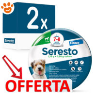 Offerta collare antiparassitario Seresto per cani