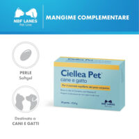Confezione Ciellea Pet integratore per cani e gatti