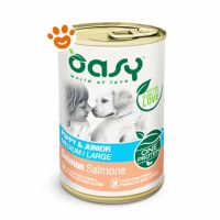 Oasy Dog One Protein Puppy e Junior Medium Large Salmone