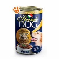 Monge Special Dog Adult Bocconi Tacchino, Pollo e Cerali