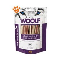Woolf Dog Snack Lungo Sandwich di Agnello e Merluzzo