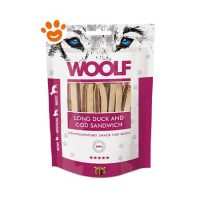 Woolf Dog Snack Lungo Sandwich di Anatra e Merluzzo