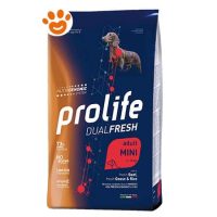 Prolife Dog DualFresh Adult Mini Manzo, Oca e Riso