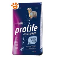 Prolife Dog Grainfree Sensitive Adult Medium Large Sogliola e Patate