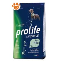 Prolife Dog Lifestyle Light Adult Mini Merluzzo e Riso