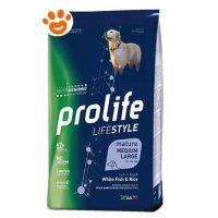Prolife Dog Lifestyle Mature Adult Medium Large Pesce Bianco e Riso