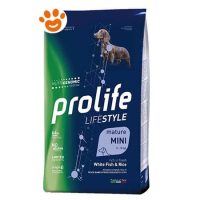 Prolife Dog Lifestyle Mature Adult Mini Pesce Bianco e Riso