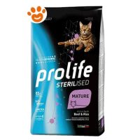 Prolife Cat Sterilised Mature Manzo e Riso