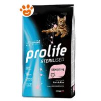 Prolife Cat Sterilised Sensitive Adult Maiale e Riso