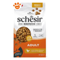 Sacco crocchette Schesir Adult con pollo fresco