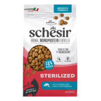 Sacco crocchette Schesir Sterilized con pesce fresco